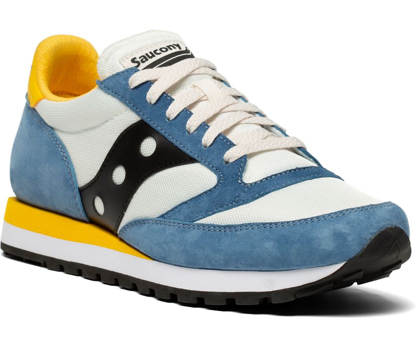 Women's Saucony Jazz 81 Originals Brown / Blue | Singapore 032YXFU